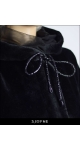 Bardzo wygodny szlafrok damski ciepły i miękki z wiązaniem przy szyi doskonały na zimę Sjofne Sklep internetowy projektantki mody